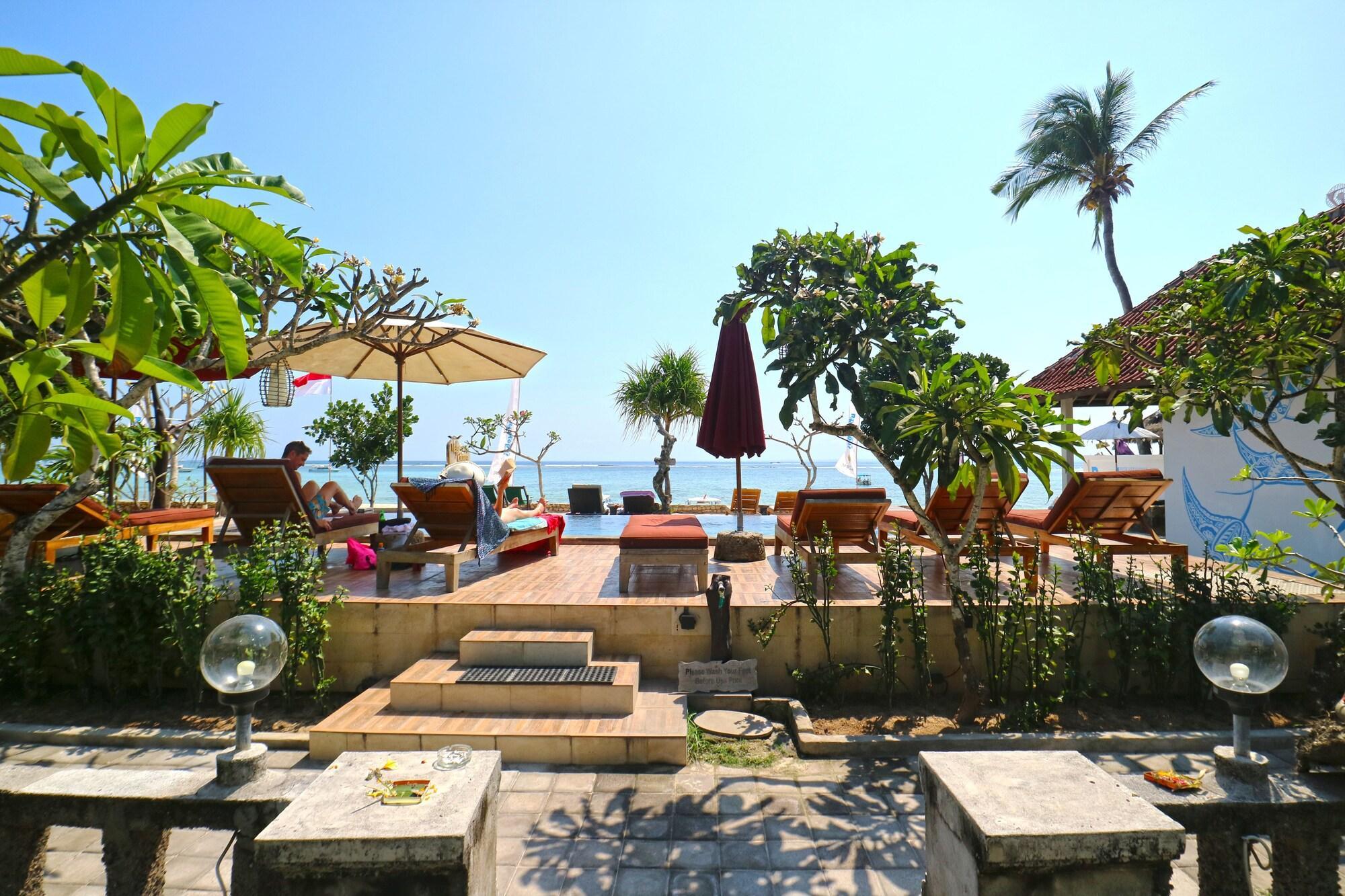 Mega Cottages Nusa Lembongan  Bagian luar foto