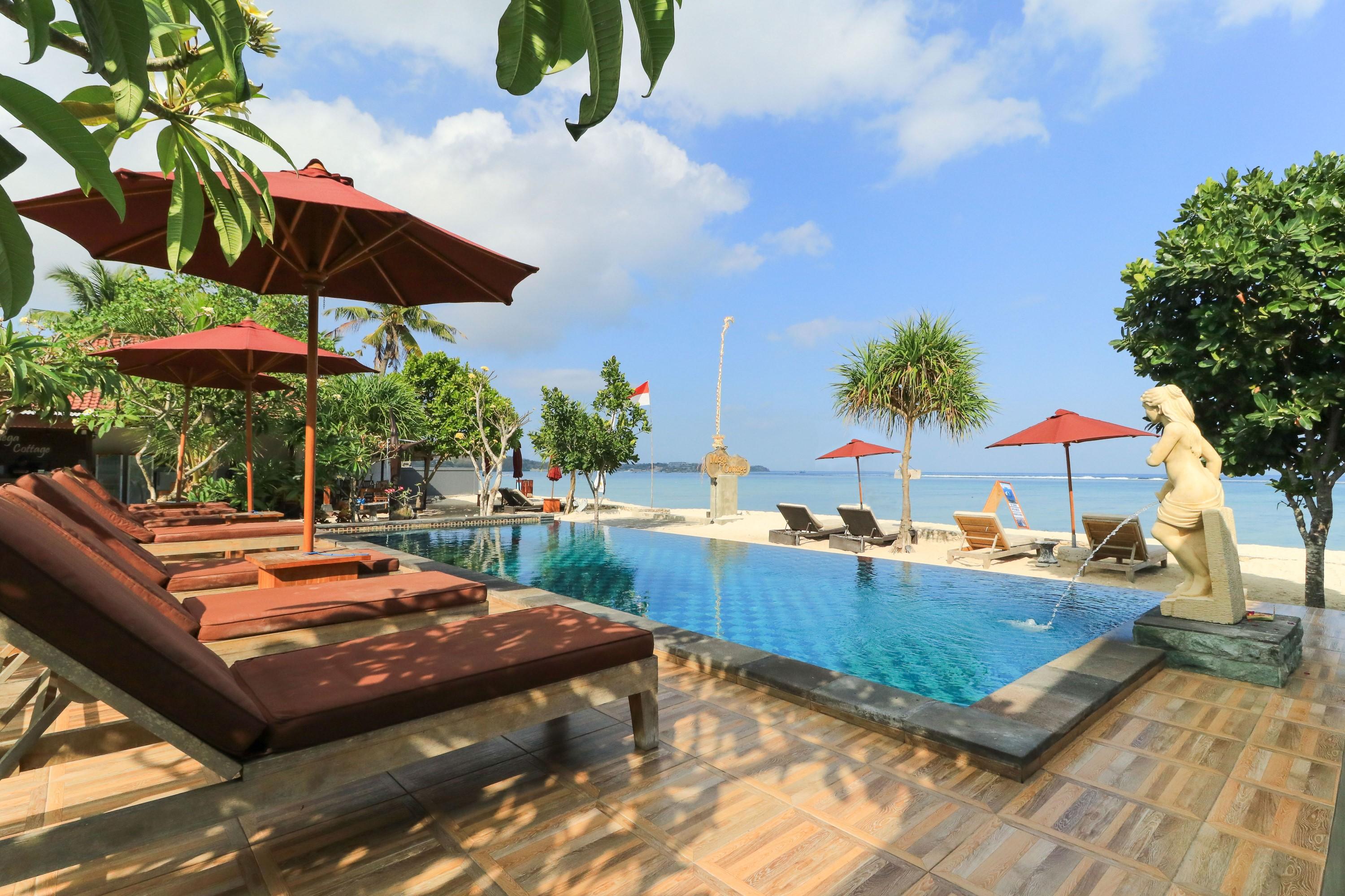 Mega Cottages Nusa Lembongan  Bagian luar foto